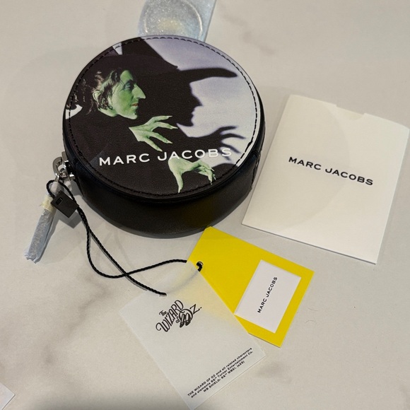 Marc Jacobs Accessories - NWT Marc Jacobs x The Wizard of Oz Black Round Coin Purse